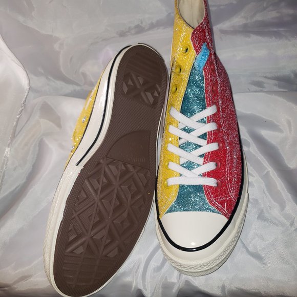 Converse JW Anderson x Chuck 70 Hi 'Glitter Pack - Cherry Sulphur-164694c - Picture 3 of 4
